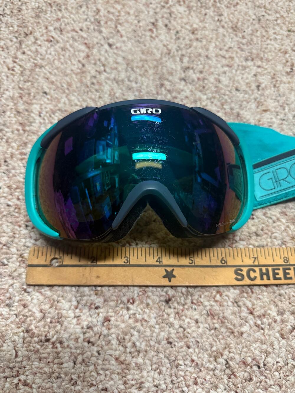 Giro Ski Snowboard Goggles Teal Snow Winter Sports Adult Unisex